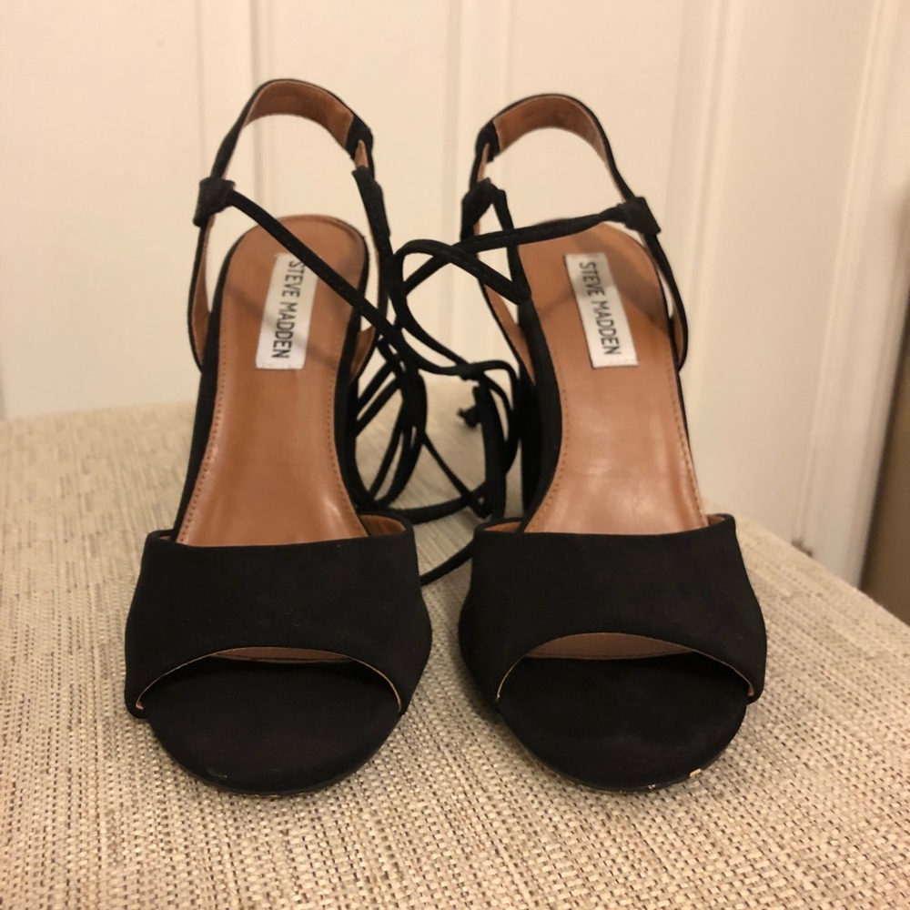 Lace up Steve Madden heels